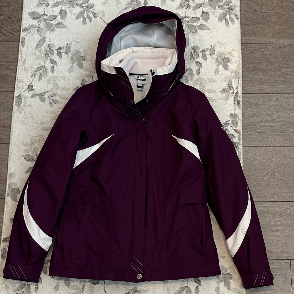 New! Columbia Insulated Waterproof Interchange Coat